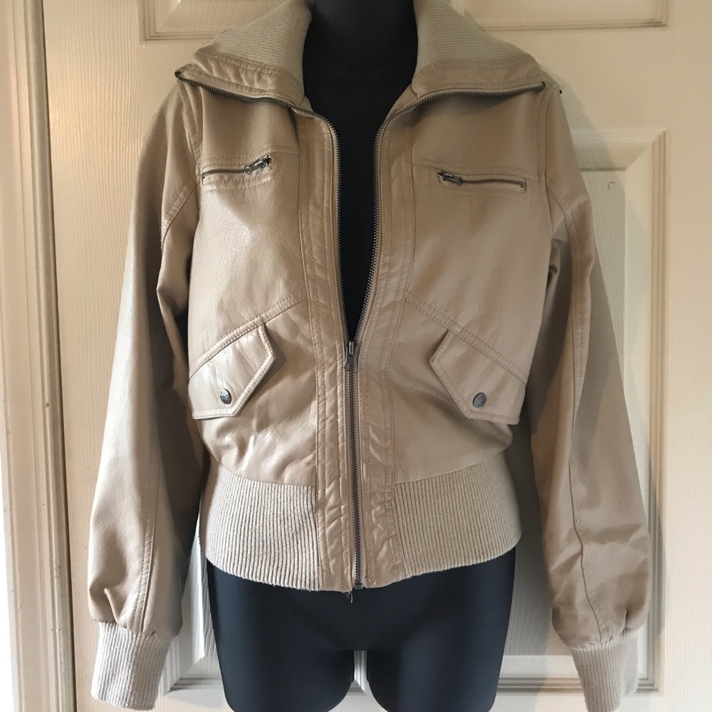 Leather jacket